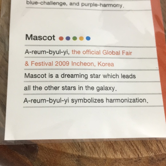 🖤2009 Global Fair & festival Korea key/bag charm - Picture 5 of 8